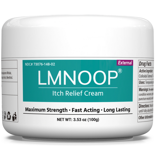 Anti Itch Cream, Extra Strength Itch Relief for Rash, Eczema, Poison Ivy, Psoriasis, Dermatitis, Seasonal Changes, Long Lasting Relief for Dry Itchy Skin, 3.53 OZ