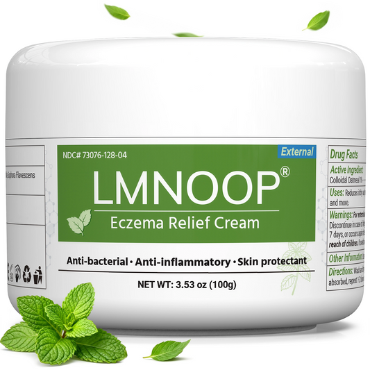 Eczema Cream for Dry, Itchy, Irritated, and Eczema Prone Skin, Maximum Strength Treatment Ointment for Rash, Psoriasis, Dermatitis (Contains Menthol) 3.53oz