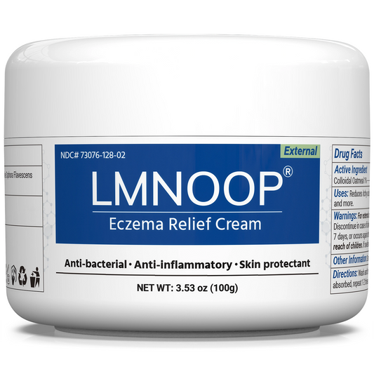 Eczema Cream for Dry, Itchy, Irritated, and Eczema Prone Skin, Maximum Strength Treatment Ointment for Rash, Psoriasis, Dermatitis 3.53oz