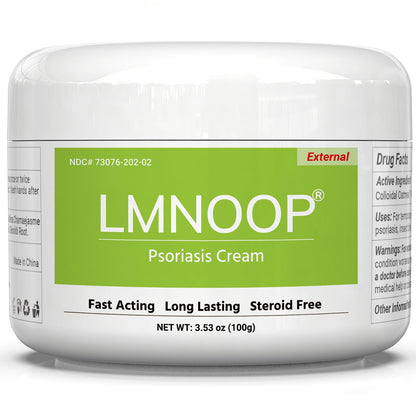 Psoriasis Cream, Maximum Strength Treatment Moisturizing Cream for Psoriasis, Dermatitis, Rash, Anti-Itch, Redness, Flaking, Scaling, Fast Acting Relief for Irritated, Dry Skin 3.53oz