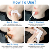 LMNOOP® Wound Care Cream for Infection Ulcers Sores Cuts Scrapes Burns Bites Surgical Open & Deep Wounds and Various Wounds, First Aid Skin Repair Ointment for Hard to Heal Wounds on Back Leg Buttock