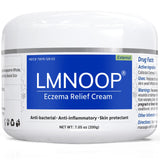 Eczema Cream LMNOOP for Dry, Itchy, Irritated and Eczema Prone Skin, A Variety of Natural Herbal Extracts for Eczema,Psoriasis, Jock Itch,Steroid-Free and Fragrance-Free. (7.05oz / 1.76oz / 3.53oz)
