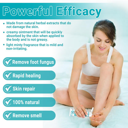 Athletes Foot Treatment Cream, Maximum Strength for Athlete's Foot (Tinea Pedis), Itching, Blister, Burning, Cracking, Scaling, Beriberi,Natural Herbs Antifungal Foot Cream