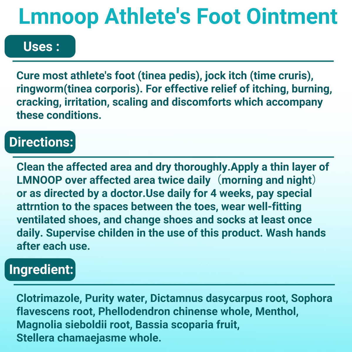 Athletes Foot Treatment Cream, Maximum Strength for Athlete's Foot (Tinea Pedis), Itching, Blister, Burning, Cracking, Scaling, Beriberi,Natural Herbs Antifungal Foot Cream (2-Pack)