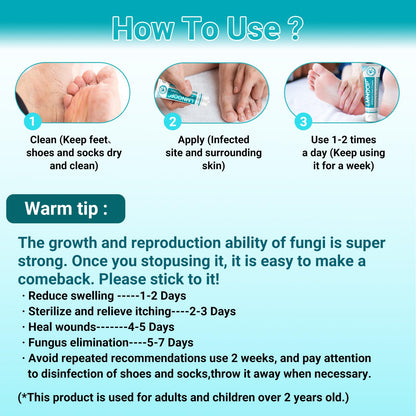 Athletes Foot Treatment Cream, Maximum Strength for Athlete's Foot (Tinea Pedis), Itching, Blister, Burning, Cracking, Scaling, Beriberi,Natural Herbs Antifungal Foot Cream