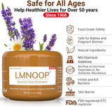 LMNOOP® Bed Sore Ointment, Wound Healing Cream, Maximum Strength Skin Repair, Pressure Sores Treatment, Infection Protection First Aid Cream for Bedsores, Diabetic Venous, Foot & Leg Ulcer Burns Cuts