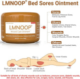 LMNOOP® Bed Sore Ointment, Wound Healing Cream, Maximum Strength Skin Repair, Pressure Sores Treatment, Infection Protection First Aid Cream for Bedsores, Diabetic Venous, Foot & Leg Ulcer Burns Cuts