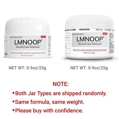 LMNOOP® Bed Sore Ointment, Maximum Strength Wound Care Cream for Infection Protection & Skin Repair, Fast Healing for Diabetic Wounds, Pressure Sores, Venous Ulcer, Burns, Cuts, Scrapes