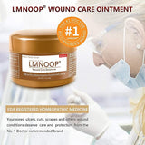 Bed Sore Cream, Organic Bedsore Ointment, Bed Sores Treatment, Intense Fast Wound Healing Ointment for Bedsores, Pressure Sores, Diabetic Wounds, Venous Foot and Leg Ulcers by LMNOOP®(3.5 oz)